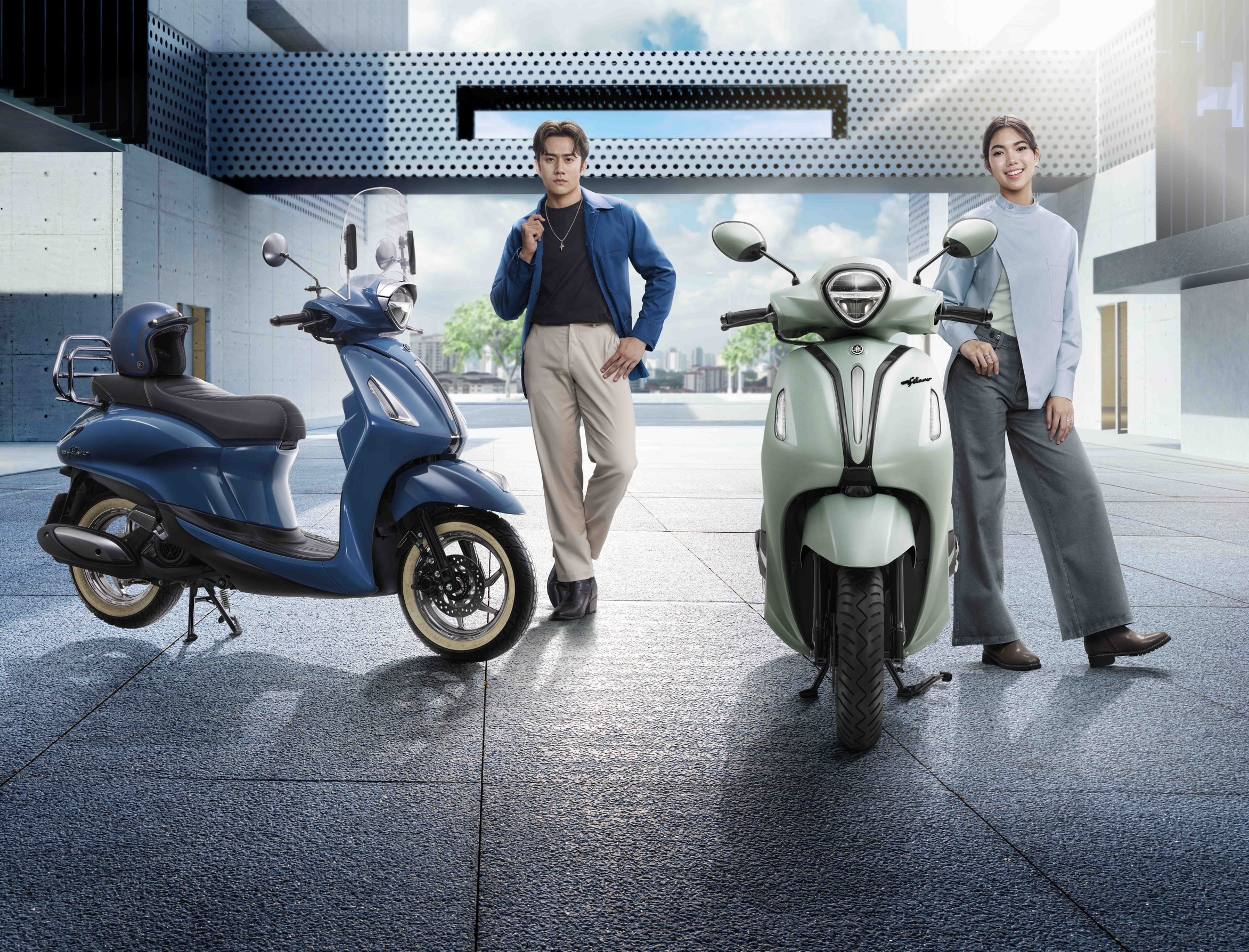 ยามาฮ่าเติมเฉดใหม่แห่งความคลาสให้ YAMAHA GRAND FILANO HYBRID