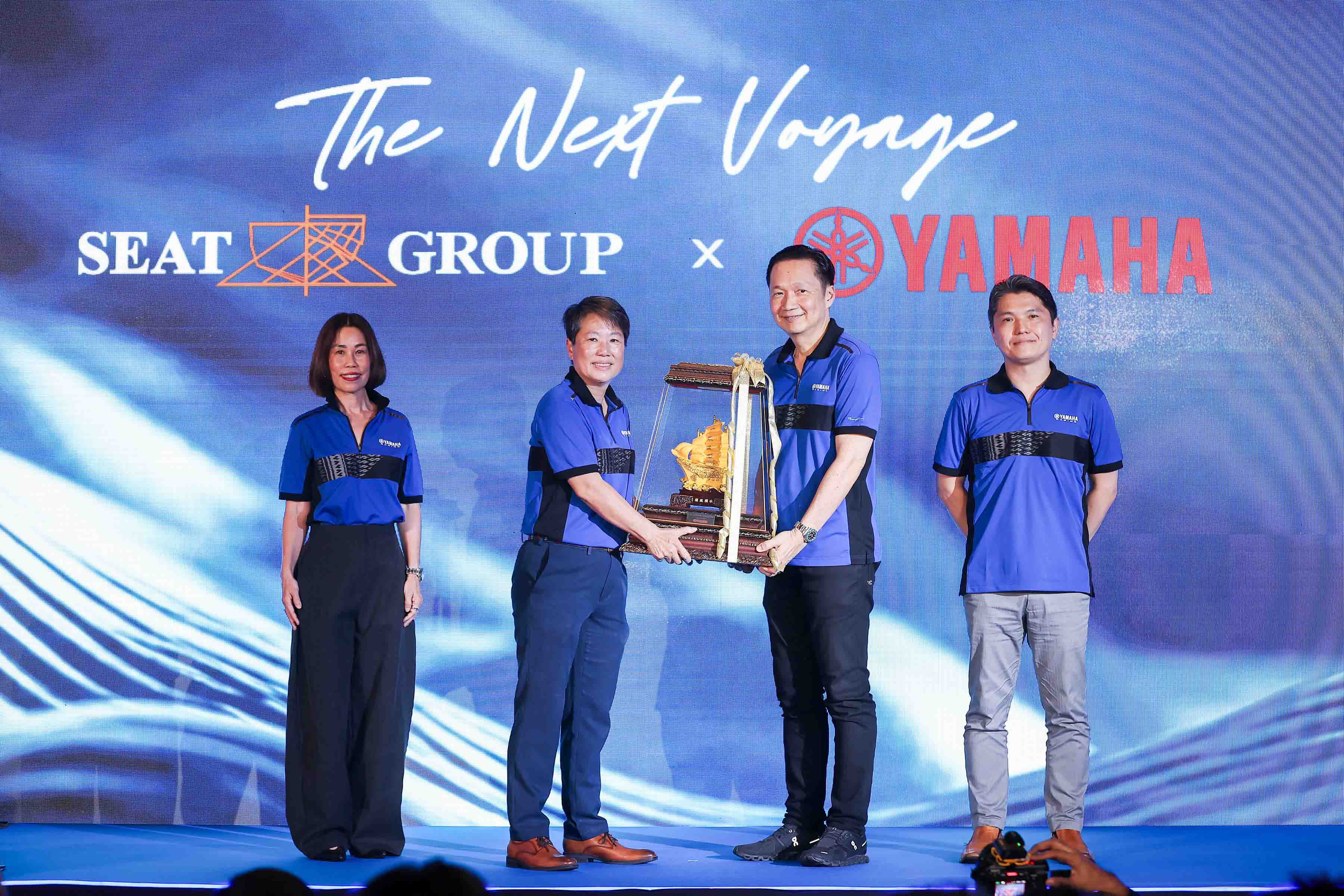 ยามาฮ่าร่วมแสดงความยินดี เปิดอาณาจักร SEAT BOAT PATTAYA