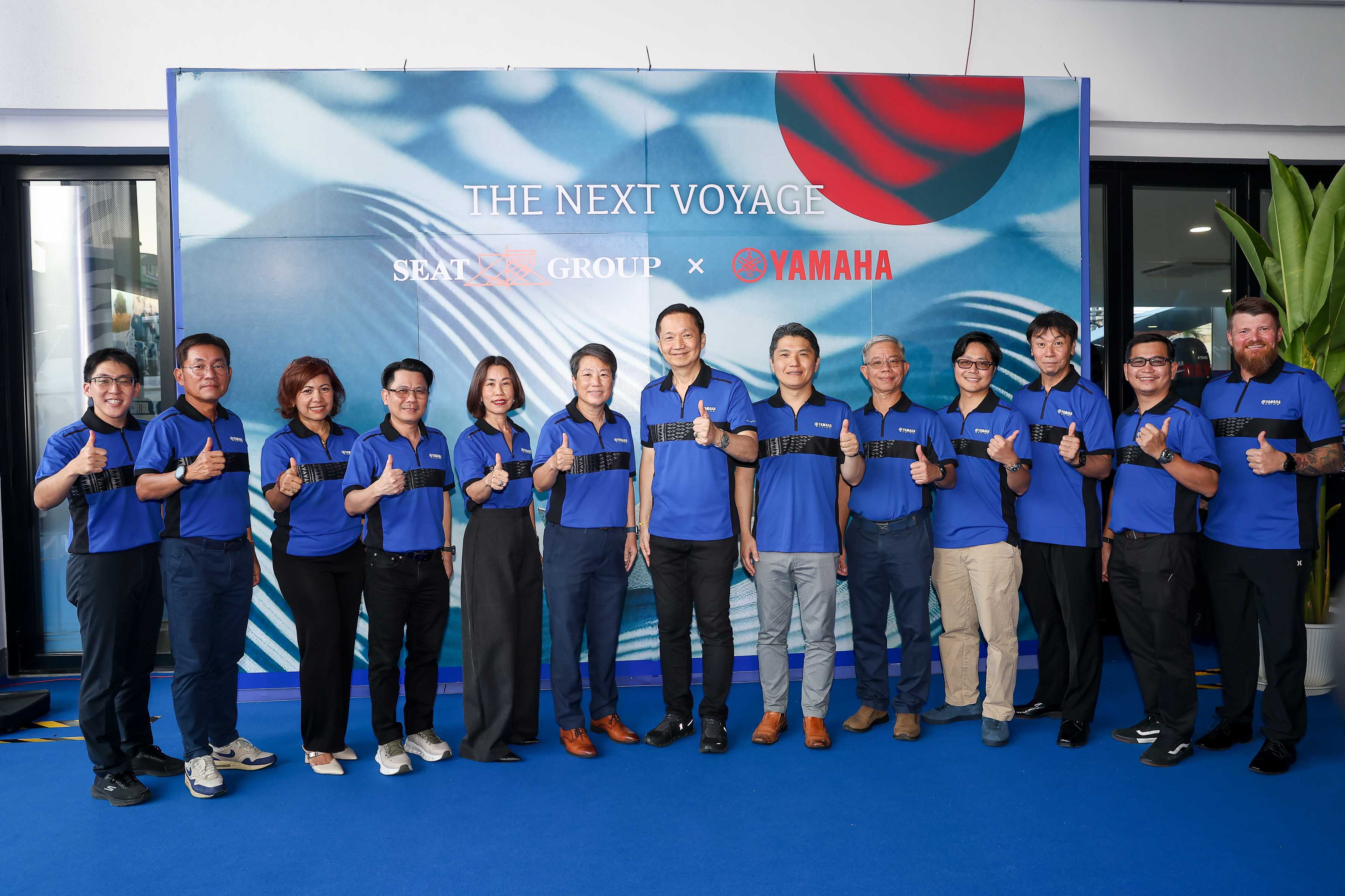 ยามาฮ่าร่วมแสดงความยินดี เปิดอาณาจักร SEAT BOAT PATTAYA